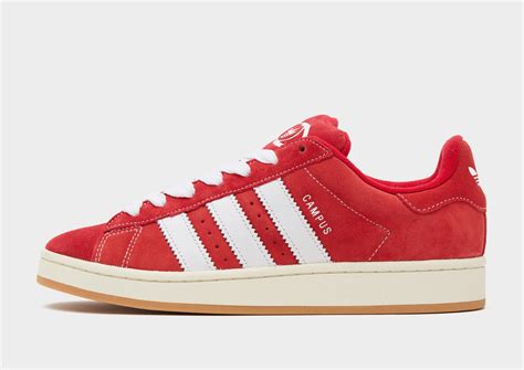 rood adidas|red sneakers adidas.